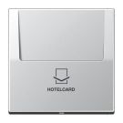 Jung AL2990CARD Hotelcard switch (without button insert), Hotelcard, LS series, aluminum