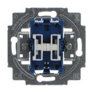 Busch-Jaeger 2400/6/6 US-101 rocker switch insert, changeover/changeover circuit