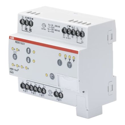 ABB FCC/S1.5.2.1 KNX Fan Coil Actuator | 2-way, manual operation