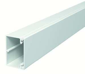 OBO Bettermann WDK 40060 40x60 light grey wall and ceiling duct, 6027024