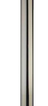 Quellmalz 61587.ED support foot height 870mm, stainless steel look, stainless steel look