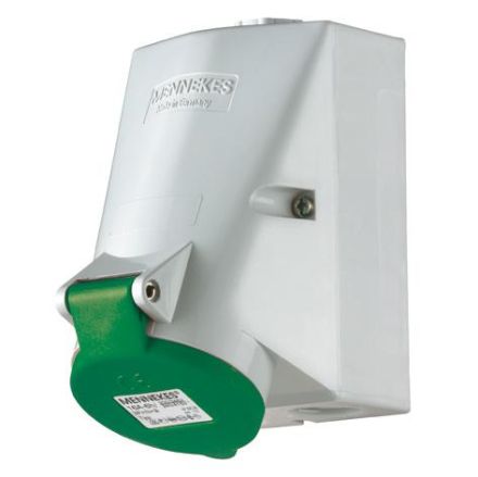 Mennekes 2199 wall socket 16A 5-pin 2h 50-500V IP44
