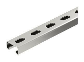 OBO Bettermann MS4121P3000A4 41x21mm perforated stainless steel profile rail, 1122931