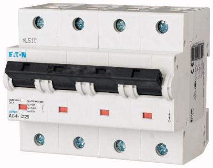 Eaton AZ-4-C40 C40A 4-pole high-performance circuit breaker, 211787