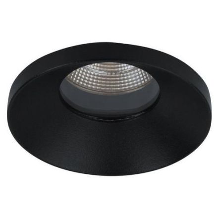 Brumberg 12270184 12270 500mA 9.2W 4000K IP54 black LED recessed ceiling spotlight
