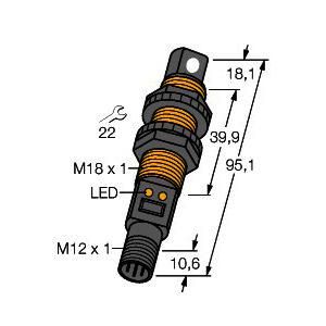 Turck 3002715 S18UBARQ ultrasonic sensor
