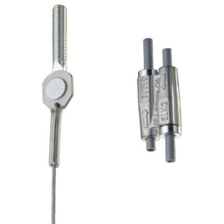 Erico Caddy 196566 SLK15L2SEM6 1.5mm 2m steel cable system