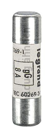 Legrand 013394 fuse 10x38mm 0.5a type Gg