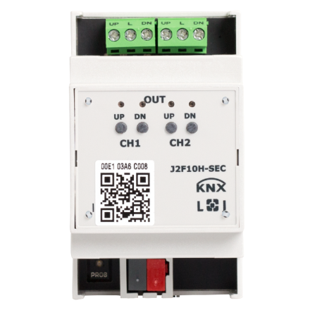LINGG&JANKE 79436SEC KNX blind actuator | 2-way, Secure