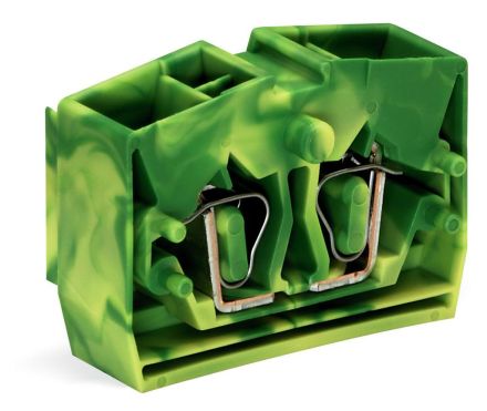Wago 264-337 0.08-2.5 qm green-yellow 4 conductor end terminal