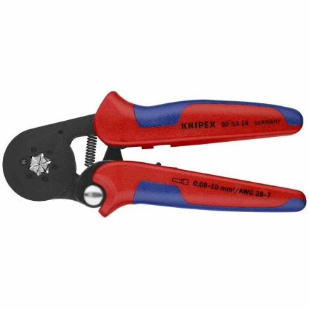 Knipex 0304849 wire end ferrule pliers 180mm SB 0.08-6.0qmm, hexagon (975314SB)