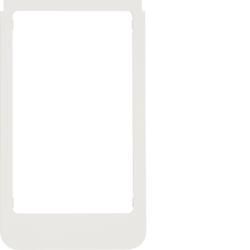 Berker 13202189 Design frame rounded large versionAccessories polar white glossy