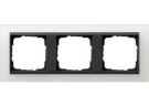 Gira 021324 3-way cover frame for anthracite Gira Event Opaque White