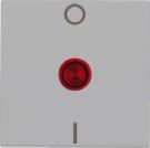 Kopp 491962007 HK07 2-pole with lens red grey matt surface rocker