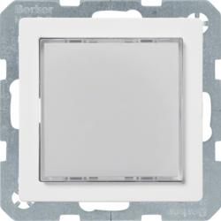 Berker 29536089 LED signal light, white lighting polar white including Berker Q.1/Q.3