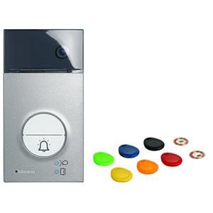 Bticino 343091 Door station LINEA3000 Video 1/2 RT access, (Silver)