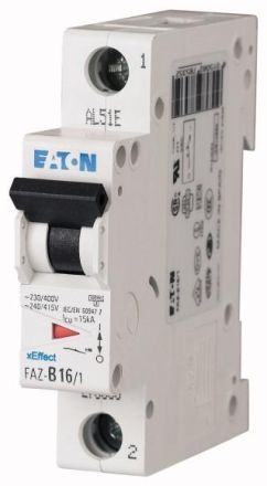 Eaton FAZ-C63/1 circuit breaker, 278567