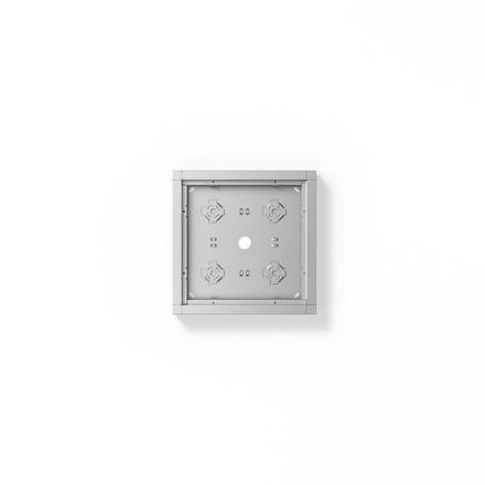 Siedle 210012243-00 GA 612-2/2-01 SM silver metallic surface-mounted housing