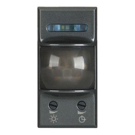 Bticino HS4431N motion detector Axolute 1-module anthracite, (black)
