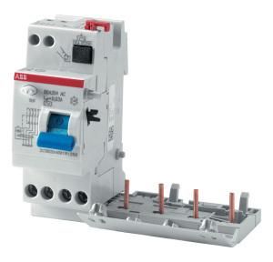 ABB Stotz-Kontakt DDA204 A-63/0.03 110V, DDA204A-63/0.03 FI-Block Type A 110V RCU,4P,63A,30mA,f.110V AC network, 2CSB204199R1630
