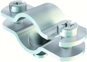 OBO Bettermann 731 W 35 G with threaded connection M6 spacer clamp, 1366351