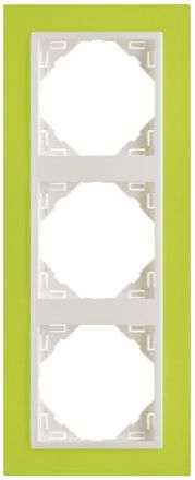 EFAPEL TRIPLE FRAME PEARL/PEARL