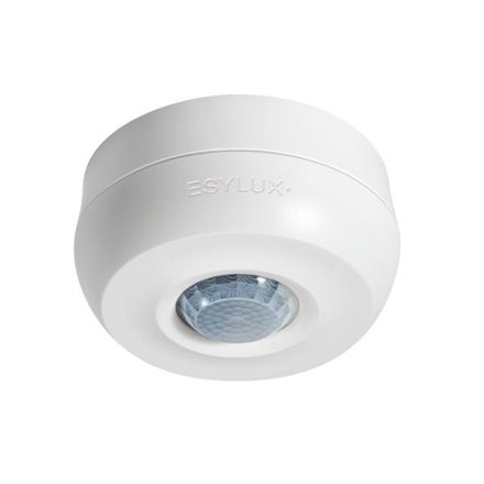 EsyLux EB10430473 Presence detector PD 360i/8 BASIC SMB white surface-mounted