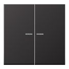 JUNG AL10921STRFD KNX-RF button LS | 2-fold | dark