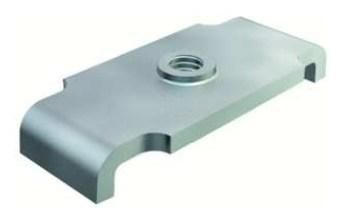 OBO Bettermann T 6012 M4 G without screw M4x30mm sliding nut, 1146335
