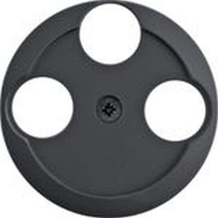 Berker MAN0102217 centre piece 1930 soft touch black.
