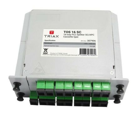 Triax 307906 TOS 16 SC/APC 16 way optical distributor