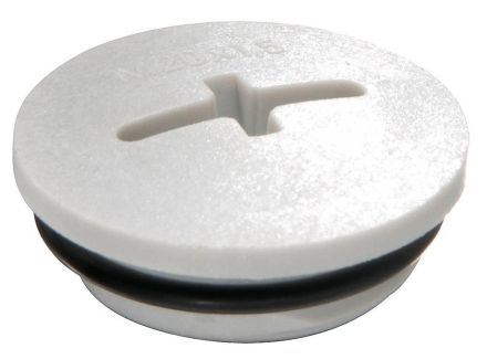 Wiska 10064637 EVSG-ORD25 M25x1,5 polyamide IP56 RAL7035 plastic screw plug