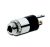 Busch-Jaeger 0264 mini jack socket 3.5 mm, for mounting in communication adapters, chrome gloss