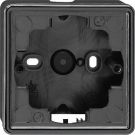 Gira 006147 surface-mounted housing 1-way S-Color Black