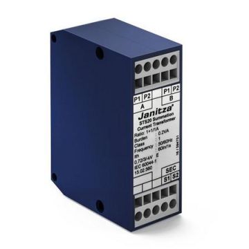 Janitza 1+1+.../1 Kl.1 02VA summation current transformer