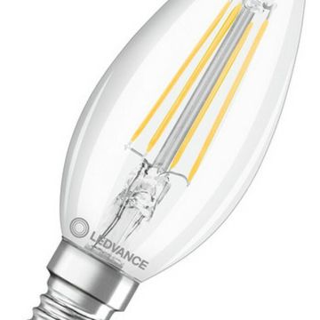 LEDVANCE Osram 4099854069413 LED CLB40 4W 827 FILCL E14 P LED lamp