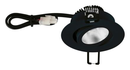 EVN PC20031602 3W 3000K 300lm R sb anthracite LED recessed ceiling spotlight