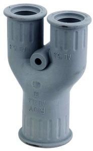 Flexa 15020033009 RQY AD2 2x28.5/AD1 1x34.5 grey plastic Y-distributor