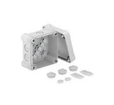 OBO Bettermann X01 T LGR with terminal block 95x95 light grey cable junction box, 2005190