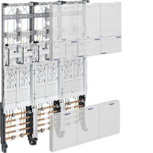 Hager ZL3EL26N complete panel TAB NS-Nord 6Z 3-field eHZ H:1050mm