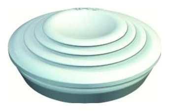 OBO Bettermann EDK32 D: 32/4-25 pure white plug-in seal, 2011697