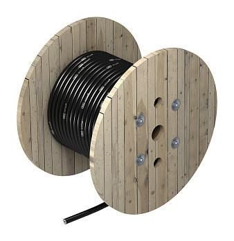 OBO Bettermann isCon BA 45 100m drum 20mm black insulated conductor, 5408014