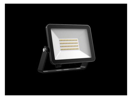Dotlux 5146-030120 FLOORslim 30W 3000K black LED spotlight