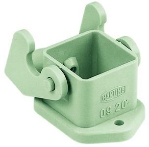 Harting 09200030320 HAN 3A-AGG-QB (grey) KU bulkhead housing