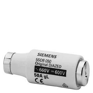 Siemens 5SD8050 DIAZED fuse link 690V operating class Gr.DIII E33 50A