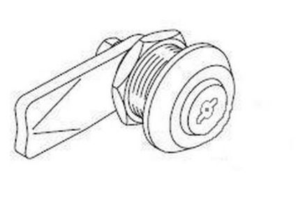 ABN door lock adapter double bit (GDV102)