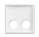 Busch-Jaeger 2548-020 D-84 central plate studio white