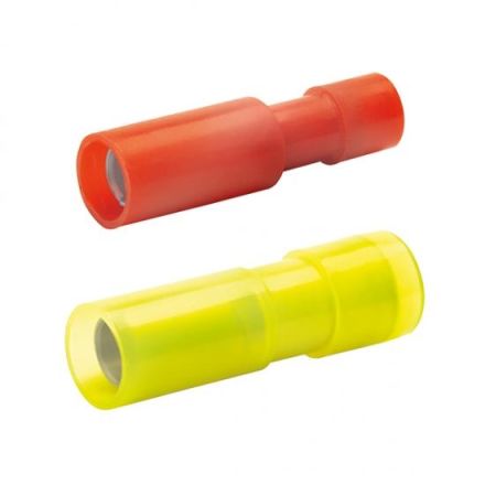 Klauke 920V D: 4mm 0.5-1qmm fully insulated tinned round plug sleeves