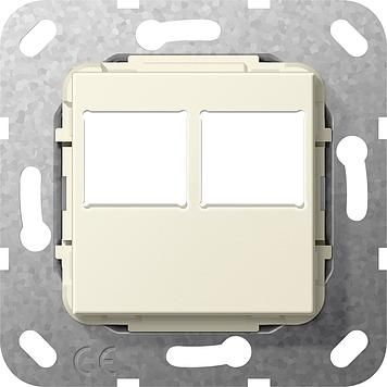 Gira 562901 MJ RJ 45 2-way for LexCom insert cream white