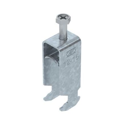 OBO Bettermann 1186010 2056 BS-H2-M-16 FT 12-16mm 2-way steel clamp
